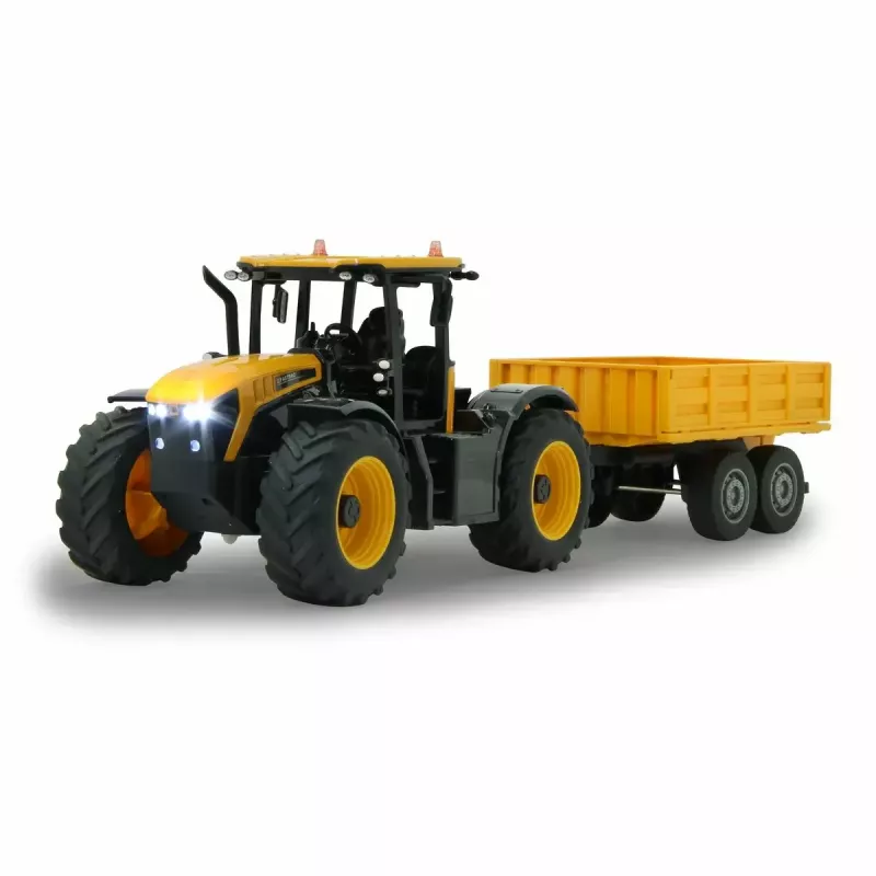 Traktorius Jamara JCB Fastrac 1:24 elektrinis RC modelis su priekaba
