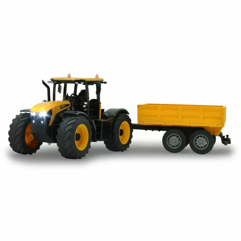 Traktorius Jamara JCB Fastrac 1:24 elektrinis RC modelis su priekaba