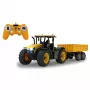 Traktorius Jamara JCB Fastrac 1:24 elektrinis RC modelis su priekaba