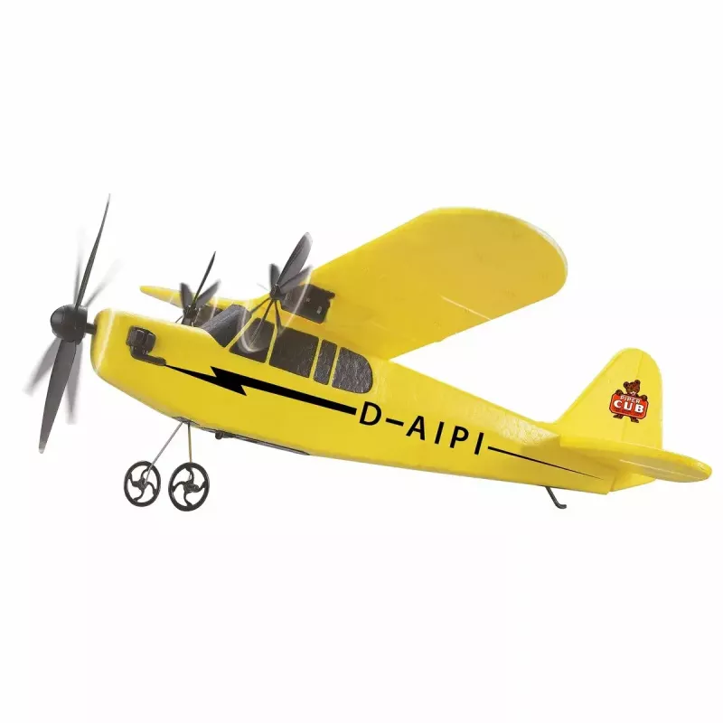 Lėktuvas su nuotolinio valdymo pultu Jamara Piper J3-CUB