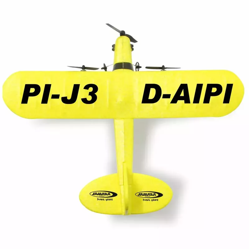 Lėktuvas su nuotolinio valdymo pultu Jamara Piper J3-CUB