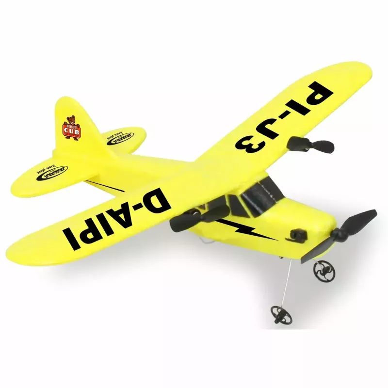 Lėktuvas su nuotolinio valdymo pultu Jamara Piper J3-CUB
