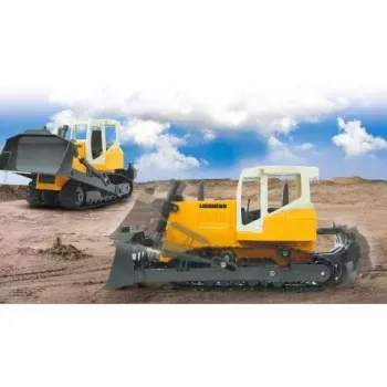 Radijo bangomis valdomas buldozeris Jamara Liebherr 1:20 elektrinis modelis