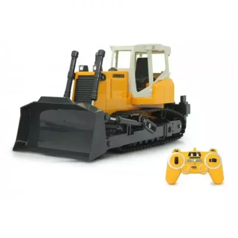Radijo bangomis valdomas buldozeris Jamara Liebherr 1:20 elektrinis modelis