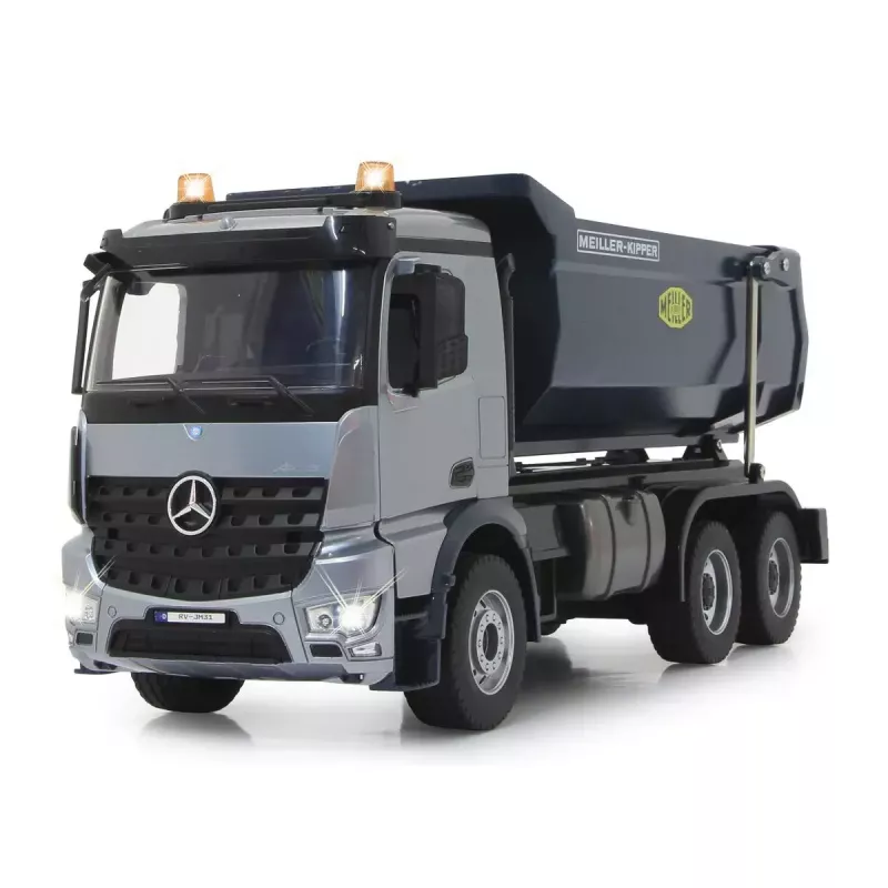 Sunkvežimis savivartis Jamara 406301 Mercedes-Benz Arocs 1:20 elektrinis