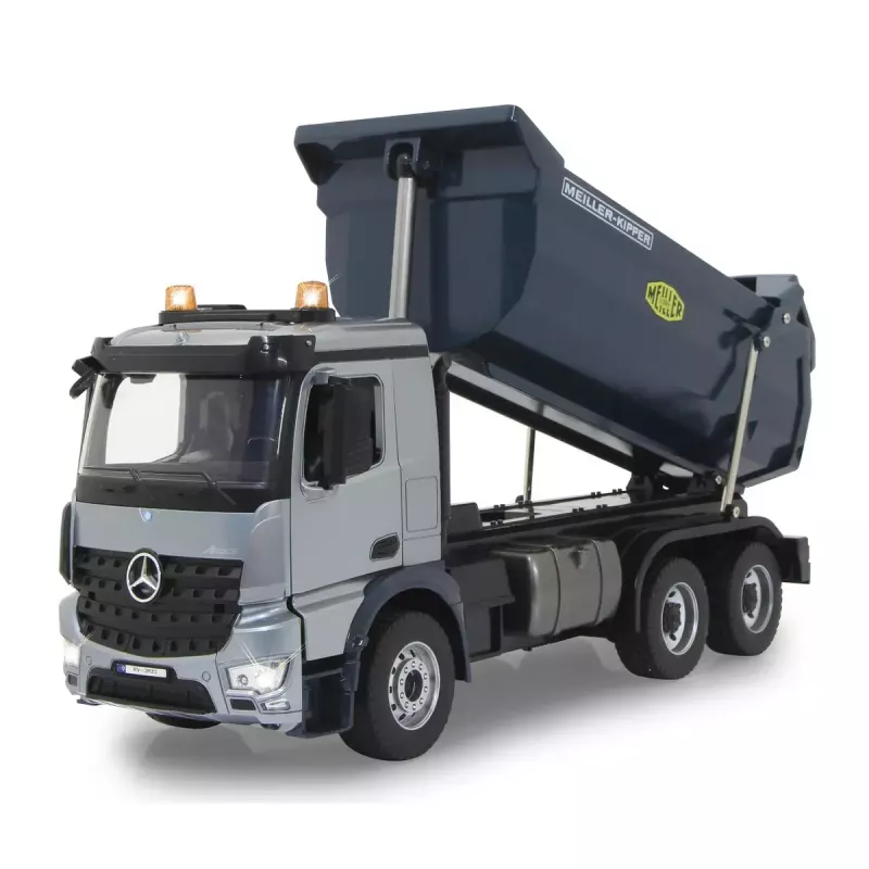 Sunkvežimis savivartis Jamara 406301 Mercedes-Benz Arocs 1:20 elektrinis
