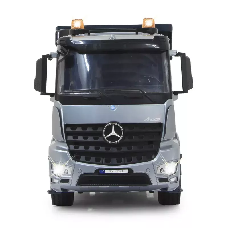 Sunkvežimis savivartis Jamara 406301 Mercedes-Benz Arocs 1:20 elektrinis