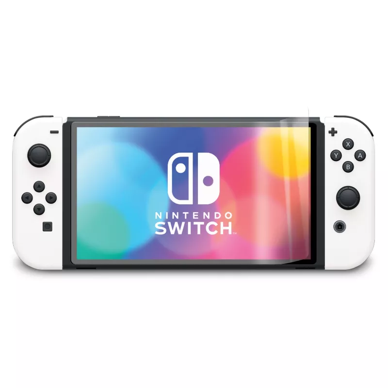PDP Nintendo Switch & OLED apsauginis stikliukų rinkinys, skaidrus, atsparus įbrėžimams ir dūžiams