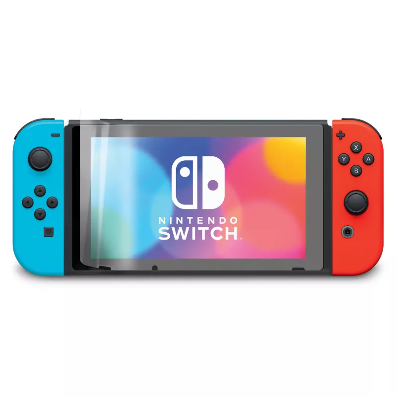 PDP Nintendo Switch & OLED apsauginis stikliukų rinkinys, skaidrus, atsparus įbrėžimams ir dūžiams