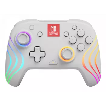 PDP Afterglow Wave White belaidis valdiklis Nintendo Switch, Nintendo Switch OLED