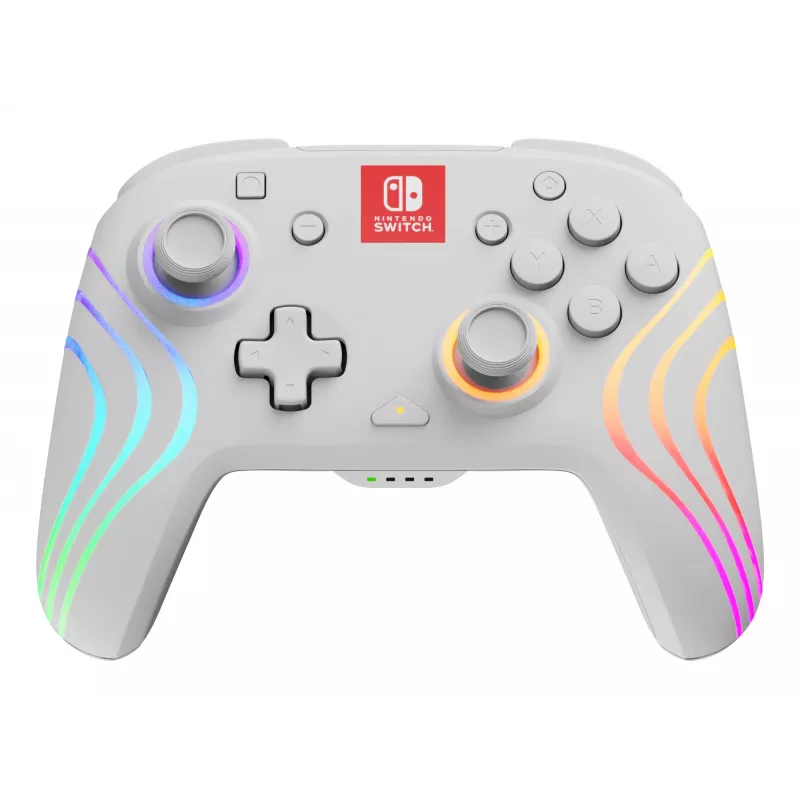 PDP Afterglow Wave White belaidis valdiklis Nintendo Switch, Nintendo Switch OLED