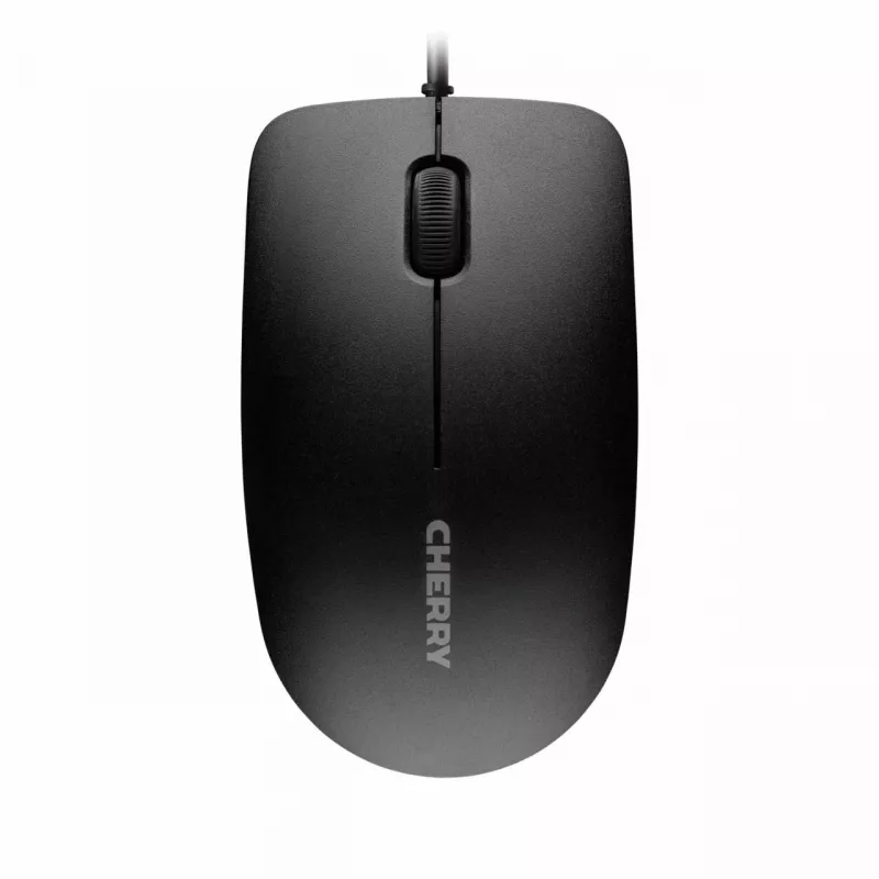 Laidinė klaviatūra Cherry DC 2000 full-size USB, QWERTZ išdėstymas, 109 klavišai, 1,8 m laidas, juoda – su pele