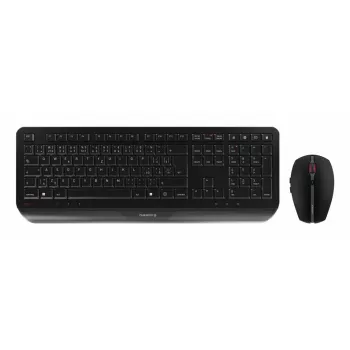 Bevielis klaviatūros ir pelės rinkinys CHERRY GENTIX DESKTOP, pilno dydžio QWERTY