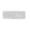 CHERRY KC 1000 laidas klaviatūra, šviesiai pilka, USB (QWERTY – JK išdėstymas)