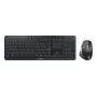 CHERRY Stream Desktop Ultimate klaviatūros ir pelės rinkinys, AZERTY, juodas