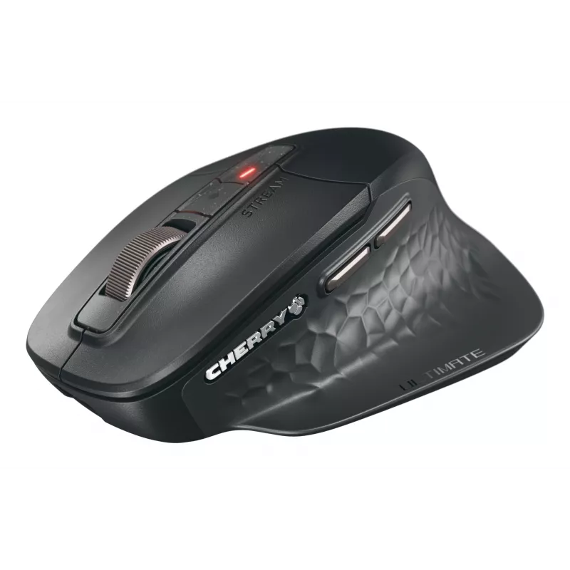 CHERRY Stream Desktop Ultimate klaviatūros ir pelės rinkinys, AZERTY, juodas
