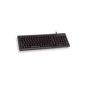 CHERRY XS G84-5200 kompaktiška klaviatūra, laidinė, USB/PS2, juoda, QWERTY (JK išdėstymas)