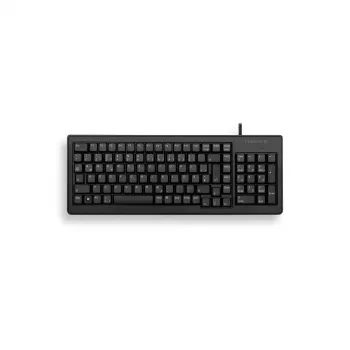 CHERRY XS G84-5200 kompaktiška klaviatūra, laidinė, USB/PS2, juoda, QWERTY (JK išdėstymas)