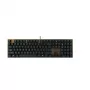 Mechaninė klaviatūra Cherry KC 200 MX USB QWERTY 108 klavišų juoda/bronzinė