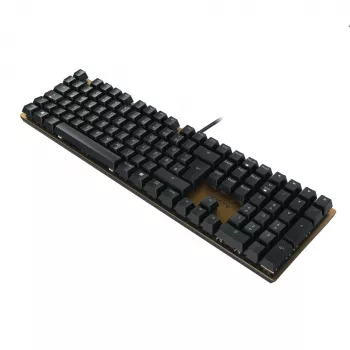 Mechaninė klaviatūra Cherry KC 200 MX USB QWERTY 108 klavišų juoda/bronzinė