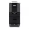 TORNADO TCM7042-GS | 5-in-1 daugiaskardinė kavos aparatas, kavos aparatas kapsulėms, 1,5 L, kavos kapsulės, malta kava, 1350 W, juoda