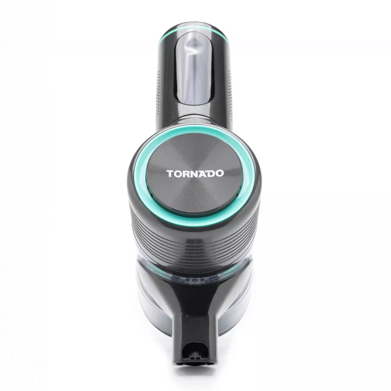TORNADO VCHSD300GC | 300 W belaidis rankinis dulkių siurblys su HEPA filtru ir LED antgalio apšvietimu