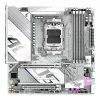 GIGABYTE Motininė plokštė X870M AORUS ELITE WIFI7 ICE — Micro ATX, AMD X870, lizdas AM5, DDR5 iki 8200 Hz (O.C), 14+2+2 VRM, PCIe 5.0, Wi‑Fi 7, 2.5 GbE, USB4