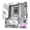GIGABYTE Motininė plokštė X870M AORUS ELITE WIFI7 ICE — Micro ATX, AMD X870, lizdas AM5, DDR5 iki 8200 Hz (O.C), 14+2+2 VRM, PCIe 5.0, Wi‑Fi 7, 2.5 GbE, USB4