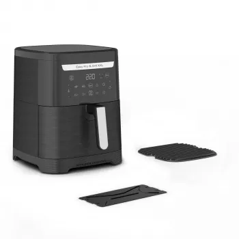 Karšto oro gruzdintuvė Tefal Easy Fry & Grill EY8018 6,5 L 1,5 kg 1830 W LCD juoda