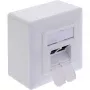 InLine 76842A kištukinis lizdas 2 x RJ-45 baltas tinklo kabelis Cat 6a