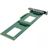 InLine 76660O vidinis U.2 adapteris PCIe vyriškas 4 Gbit/s