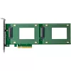 InLine 76660O vidinis U.2 adapteris PCIe vyriškas 4 Gbit/s