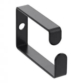 Kabelio laikiklis InLine 43x70mm metalinis juodas – universalus kabelių tvirtinimo elementas, 12.3×70×55 mm