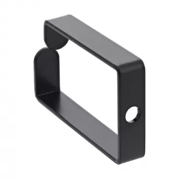 Kabelio laikiklis InLine 43x70mm metalinis juodas – universalus kabelių tvirtinimo elementas, 12.3×70×55 mm