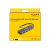 DeLOCK 64171 nešiojamojo kompiuterio stotelė USB 3.2 Gen 1 Type-C 85W pilka