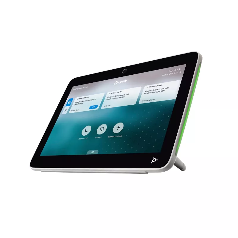HP Poly TC10 White Touch Controller – belaidžio ryšio valdiklis, baltas, 1280 x 800 pikselių, 260 mm, 184 mm, 64 mm, 1,27 kg