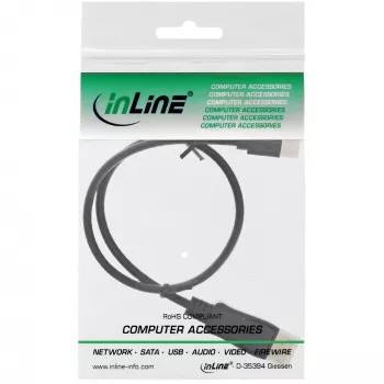 InLine Mini DisplayPort į DisplayPort laidas juodas 5m