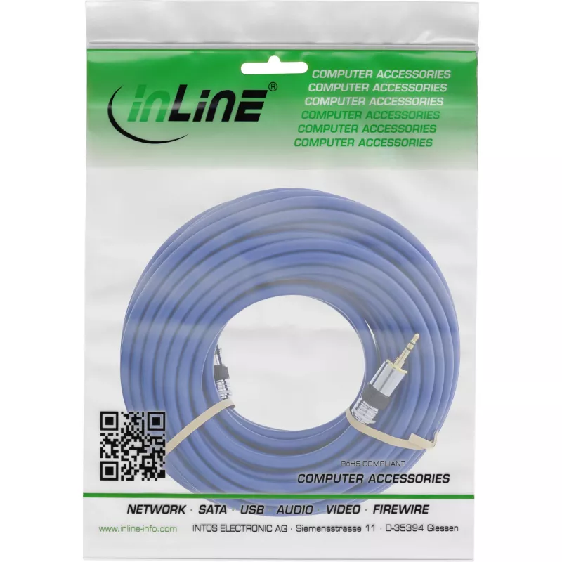 InLine Premium garso laidas 3,5 mm stereo kištukas / kištukas 3 m