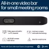 Vaizdo juosta HP Poly Studio X32 Viskas-viename, 4K Ultra HD, 20 MP, 5 asmenims, Wi-Fi, Ethernet, Bluetooth (be maitinimo šaltinio, TAA)