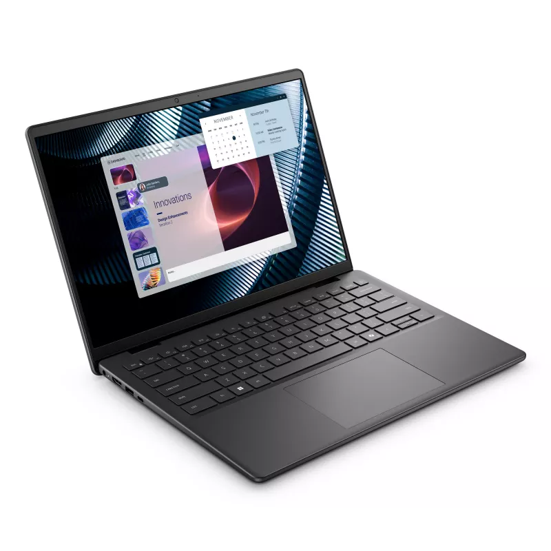 Nešiojamas kompiuteris DELL Pro 14 Essential PV14250 Intel Core 5 120U 35,6 cm (14 col.) Full HD+ 16 GB DDR5-SDRAM 512 GB SSD Wi-Fi 6 (802.11ax) Windows 11 Pro Juoda
