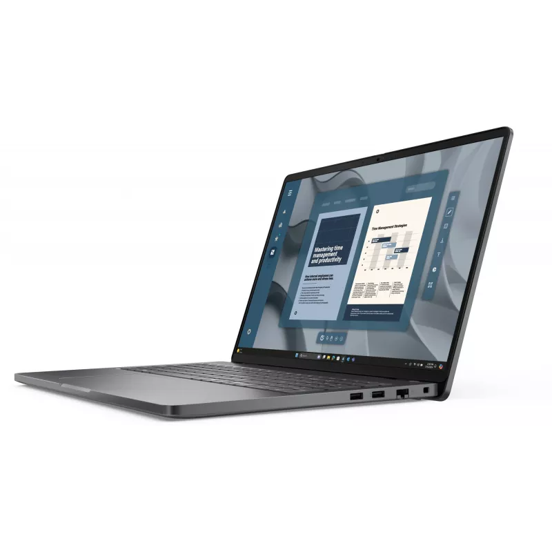 Nešiojamas kompiuteris DELL Pro 16 PC16255, AMD Ryzen™ 5 220, 40.6 cm (16 inch) Full HD+, 16 GB DDR5, 512 GB SSD, Wi-Fi 6E, Windows 11 Pro, juodas