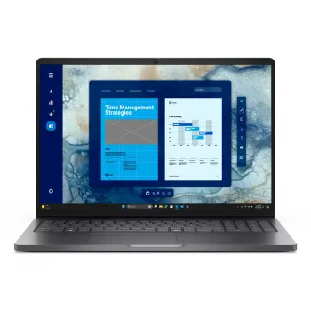 Nešiojamas kompiuteris DELL Pro 16 PC16250 Intel Core Ultra 5 225U 40,6 cm (16 colių) Full HD+ 16 GB DDR5-SDRAM 512 GB SSD Wi-Fi 6E (802.11ax) Windows 11 Pro Juoda