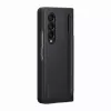 Mobiliojo telefono dėklas Samsung EF-OF93PCBEGWW, skirtas Galaxy Z Fold4, juodas, su stovu ir rašiklio laikikliu