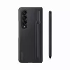 Mobiliojo telefono dėklas Samsung EF-OF93PCBEGWW, skirtas Galaxy Z Fold4, juodas, su stovu ir rašiklio laikikliu