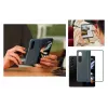Mobiliojo telefono dėklas Samsung EF-OF93PCBEGWW, skirtas Galaxy Z Fold4, juodas, su stovu ir rašiklio laikikliu