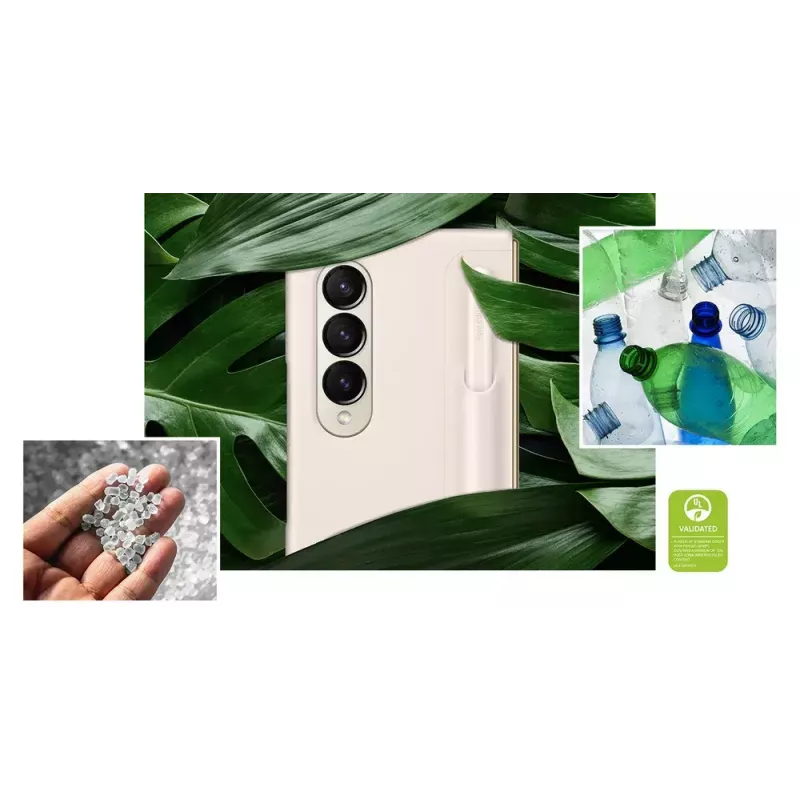 Mobiliojo telefono dėklas Samsung EF-OF93PCBEGWW, skirtas Galaxy Z Fold4, juodas, su stovu ir rašiklio laikikliu