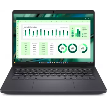 DELL Pro Max 14 MC14250 Mobilioji darbo stotis – Intel Core Ultra 7 265H, 35,6 cm (14 inch) Full HD+, 32 GB LPDDR5x, 1 TB SSD, NVIDIA RTX PRO 500 Blackwell, Wi-Fi 7, Windows 11 Pro, juoda