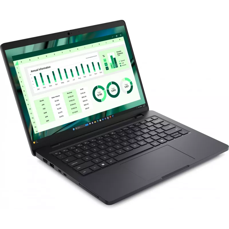 DELL Pro Max 14 MC14250 Mobilioji darbo stotis – Intel Core Ultra 7 265H, 35,6 cm (14 inch) Full HD+, 32 GB LPDDR5x, 1 TB SSD, NVIDIA RTX PRO 500 Blackwell, Wi-Fi 7, Windows 11 Pro, juoda