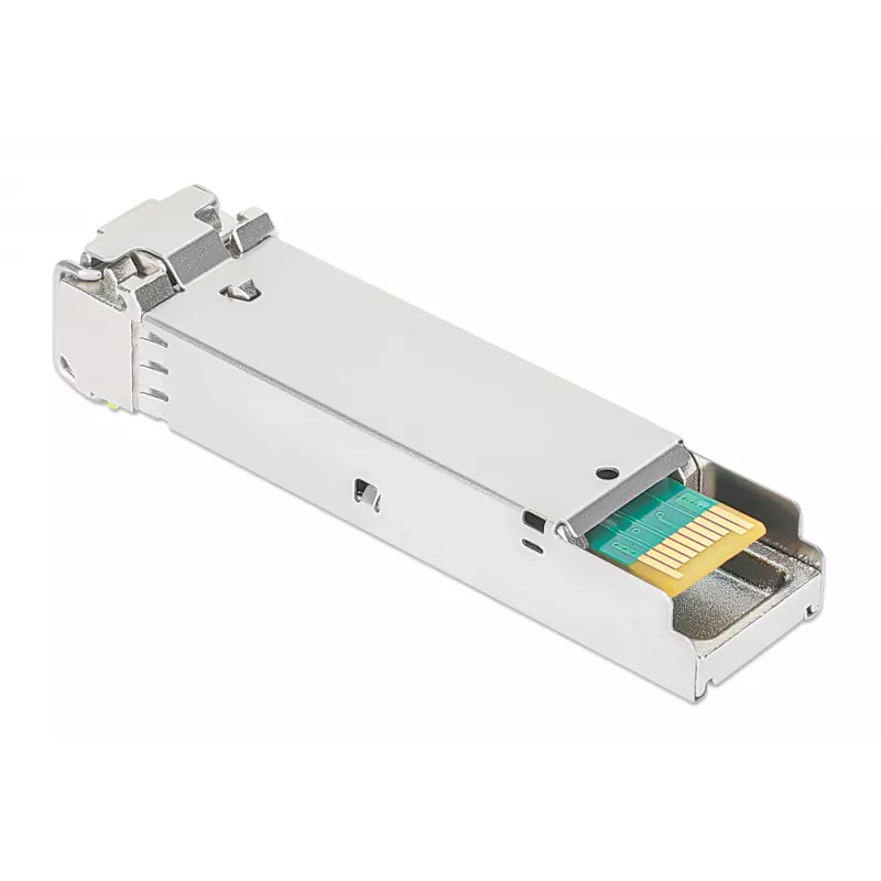 Intellinet Gigabit šviesolaidinis WDM dvikryptis SFP optinis siųstuvas-imtuvas 1000Base-BX-D (LC) vienmodis, 120 km, BiDi WDM (RX1490/TX1550), MSA suderinamas
