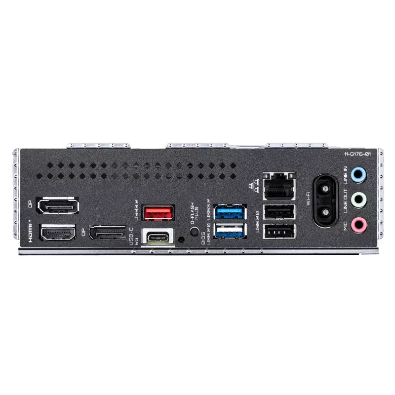GIGABYTE B840M GAMING PLUS WIFI6E pagrindinė plokštė – AMD Ryzen 9000, 8+2+2 fazių VRM, DDR5 iki 8200MHz, 2xPCIe 4.0 M.2, Wi-Fi 6E, 1GbE LAN